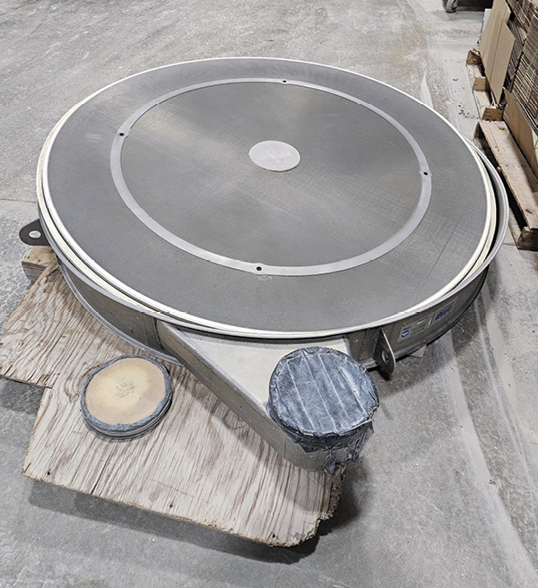 5 Clay screen used by Sheffield Pottery to remove contamination from fireclay.