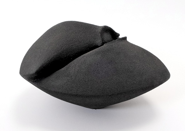 1 Yoshiro Ikeda’s Love Boat Series, 11½ in. (29 cm) in length, ceramic, 1982. Collection of the American Museum of Ceramic Art; gift of Igal and Diane Silber.