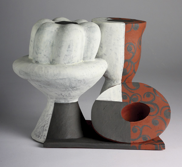 1 Daphne Corregan’s After Picasso, 11 in. (28 cm) in height, terra cotta, 2023. Copyright Gilles Suffren.