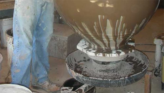 large clay pots