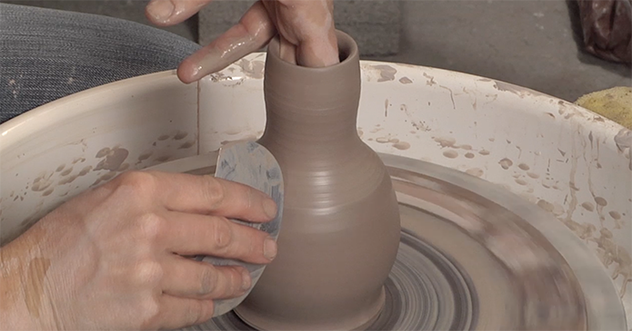 folded vase