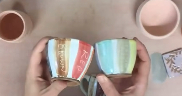 Fake Majolica: How to Use Underglaze Over a Glaze!