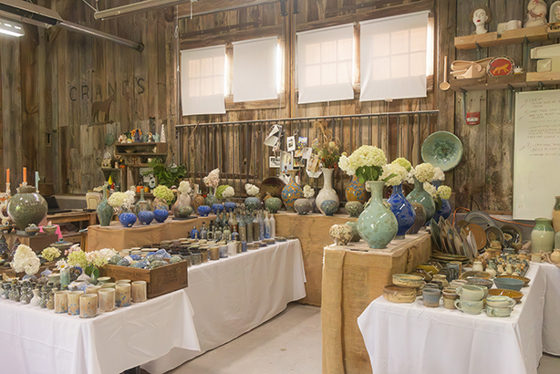 Image showing pottery displayed as part of the Summer Pottery Show at The Bascom.