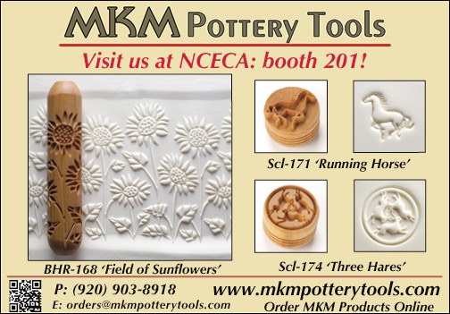 MKM Pottery Tools ad