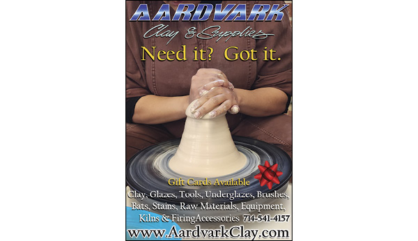 Aardvark Clay & Supplies ad