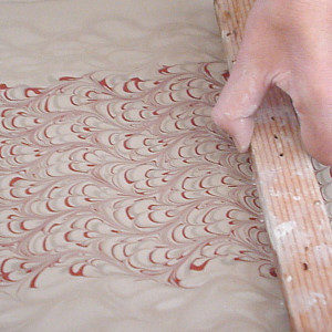 Ed Thompson's Slip Marbling by Richard Burkett