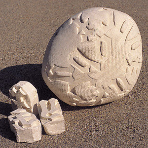 Pebble Pots by Mary White