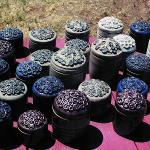 Throw, Cut & Trim Covered Containers by Leon Roloff