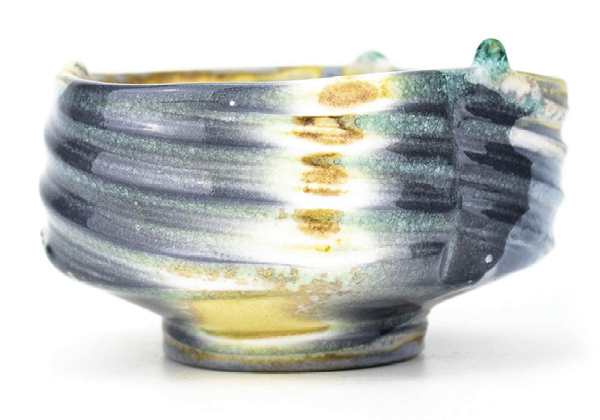 Dwayne Sackey’s faceted and altered teabowl.