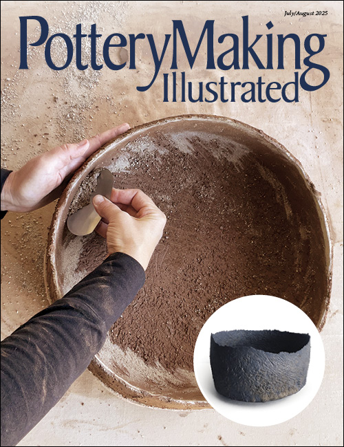 July/August 2025 Pottery Making Illustrated cover