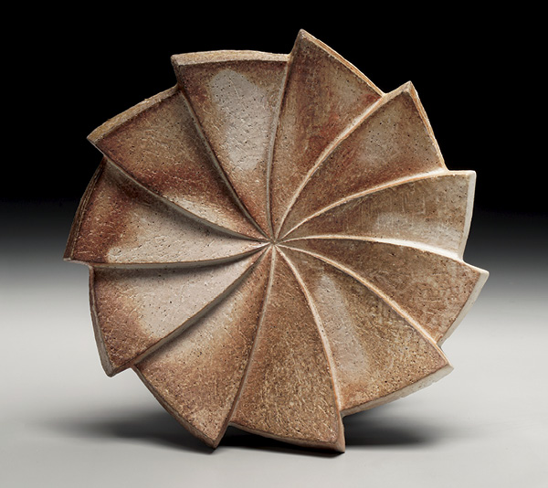 Will Dickert's carved plate.