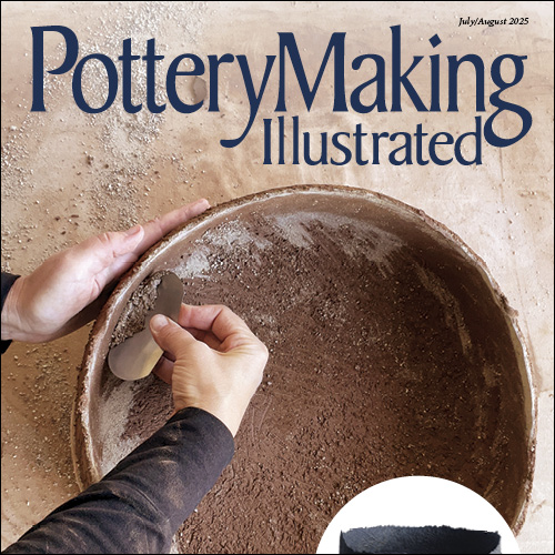 July/August 2025 Pottery Making Illustrated cover thumbnail