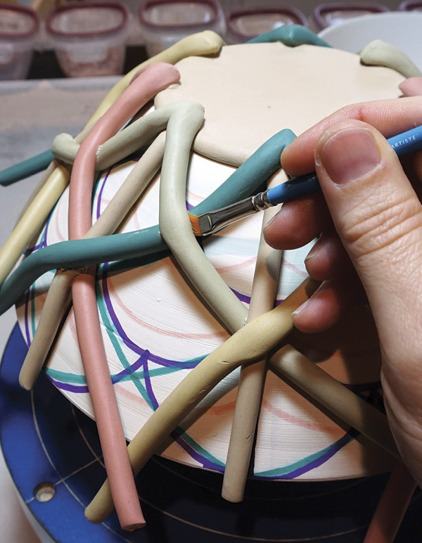 9 Be sure to compress and clean up each connection point.