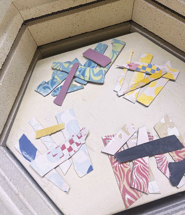 2 After the final firing, you will have an accurate visual reference of the underglaze colors used on specific artworks.