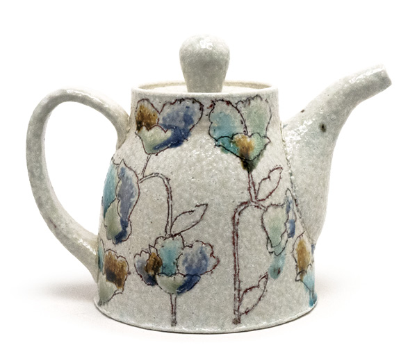 Kyle Brumsted's finished teapot.