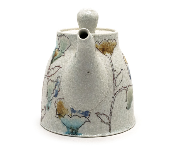 Kyle Brumsted's finished teapot.