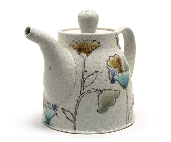 Kyle Brumsted's finished teapot.