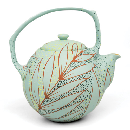 Small Decorated Teapot by Olivia Avery article thumbnail