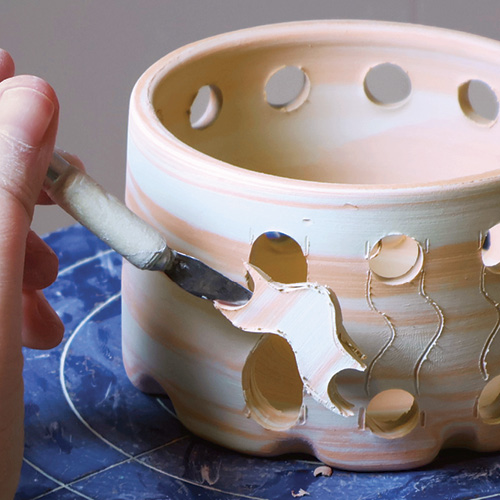 Double-Walled Squiggle Mugs by Lyndee Deal article thumbnail