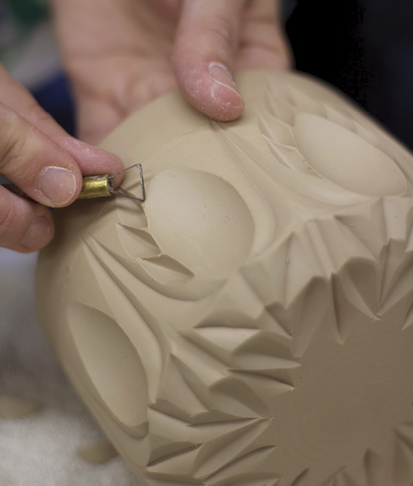 13 Pay attention to the way it feels to carve a certain shape, and work to recreate that feeling each time you make a mark.