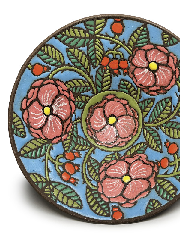 Leslie Messersmith's finished plate.