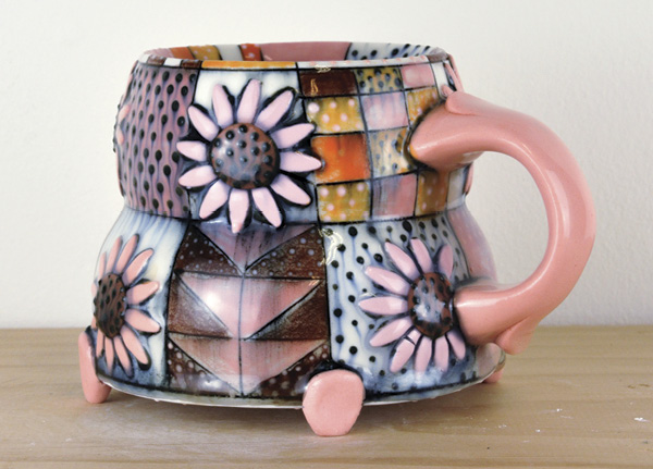 Finished mug by Be Rose.