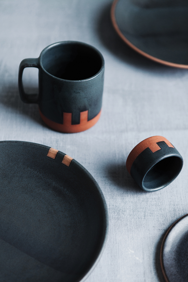 Sarah enjoys the physicality of working with clay as well as the design process and the satisfaction of creating goods that are both useful and functional. Photo: Ellie Baygalow.