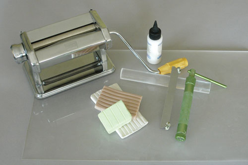 Tools for creating polymer stamps
