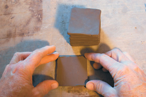 Fig.6 Round corners and smooth edges of squares.