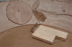 Scratch and attach the appliqué