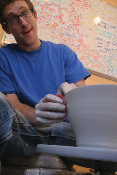 Bobby Free of Free Ceramics.
