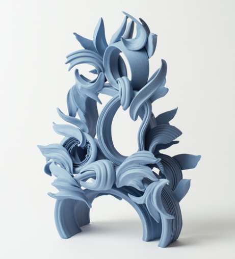 Jo Taylor’s Equivalence iii, porcelain, stains, 2014.
