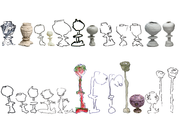 1 Transformations Drawings, 2015–16.