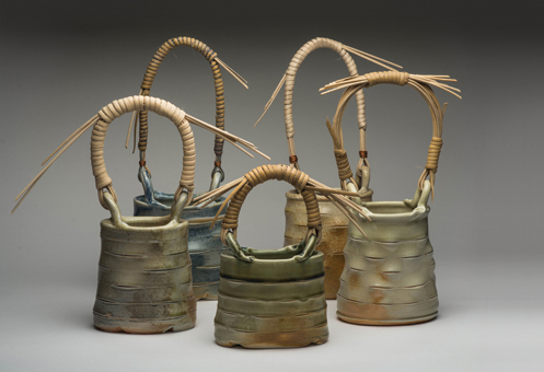 Finished baskets.