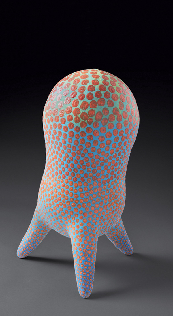 5 Azura, 19 in. (48 cm) in height, wheel-thrown stoneware, colored slips, underglazes, 2014. hotos: Kevin Olds. Courtesy of Carl Solway Gallery.