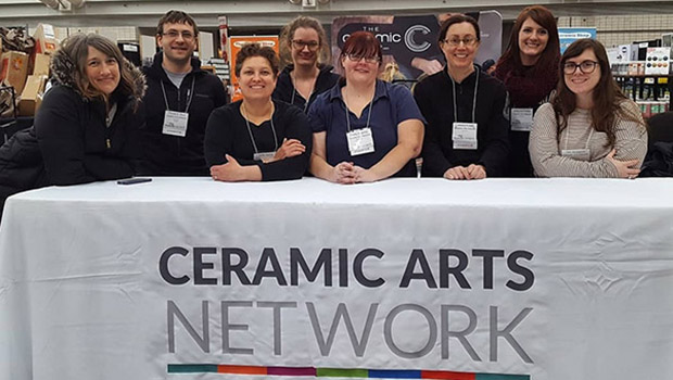 Left to right: Jennifer Poellot Harnetty, Forrest Gard, Holly Goring, Emily Arbogast, Sandy Moening, Jessica Knapp, Kaitlynne Phillips, and Ash Neukamm