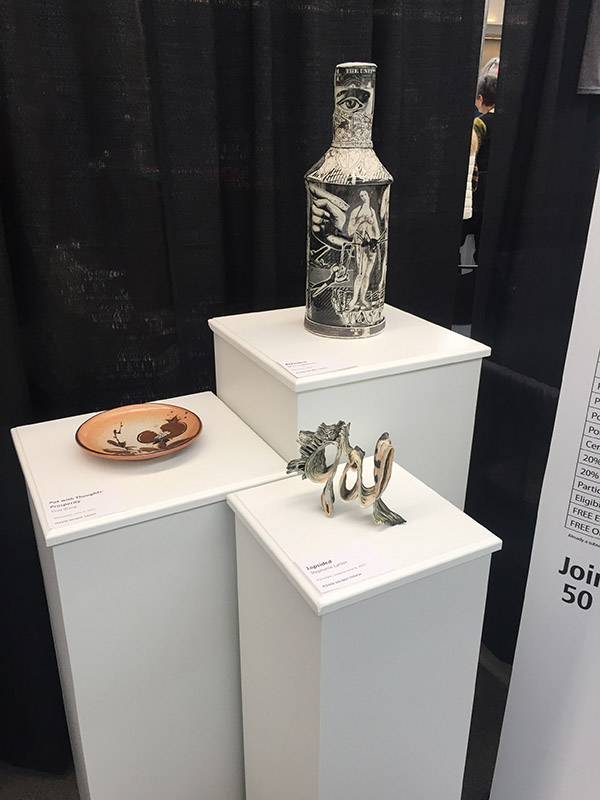 Collection of work from the ICAN Juried Show.