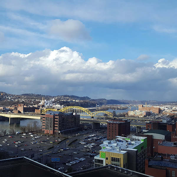 View of Pittsburgh, PA.