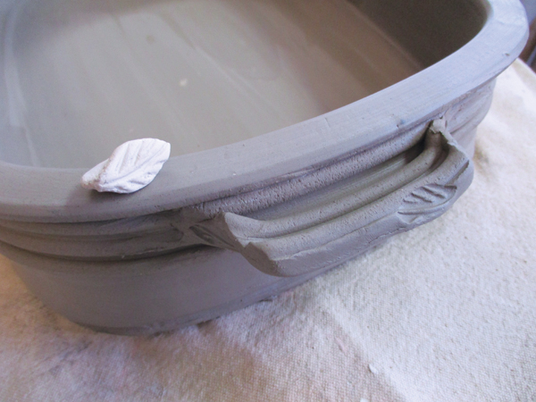 10 Play with stamping textures on the ends or faces of the handles.