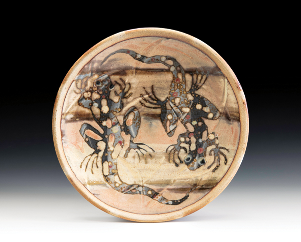 2 Ken Sedberry’s salamander plate.