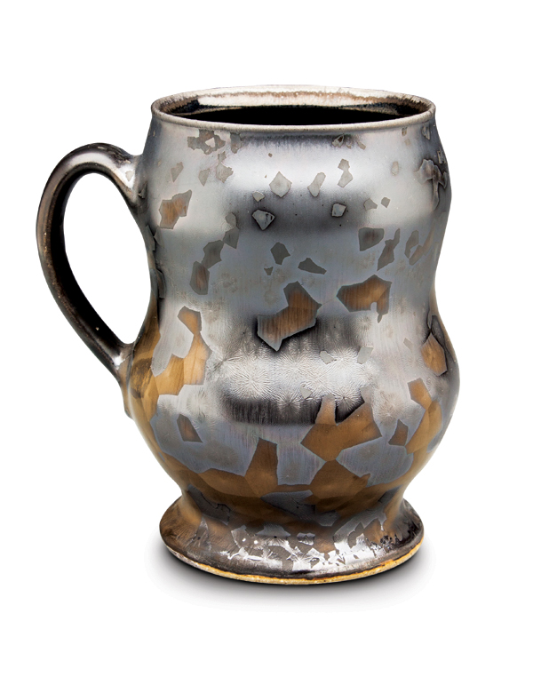 23 Seth Green’s cup, 5 in. (13 cm) in height, stoneware, reduction fired, 2016.