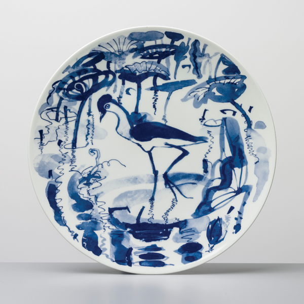 Roger Law’s Jesus Bird Plate, 2016. Photo: John Lawrence Jones.