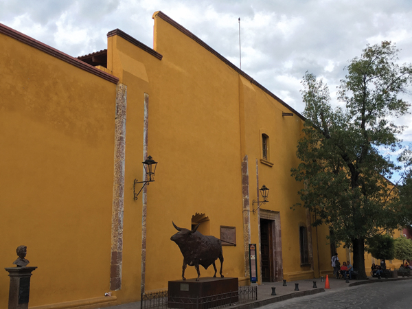 5 Bellas Artes building located near the town center in San Miguel.