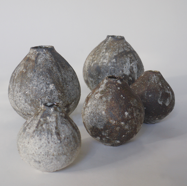 1 Vases, 7¾ in. (20 cm) in height, stoneware, 2015.