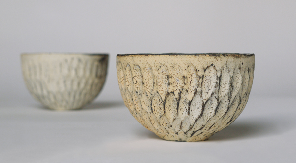 6 Dry kohiki cereal bowl, 4¾ in. (12 cm) in diameter, stoneware, 2010.