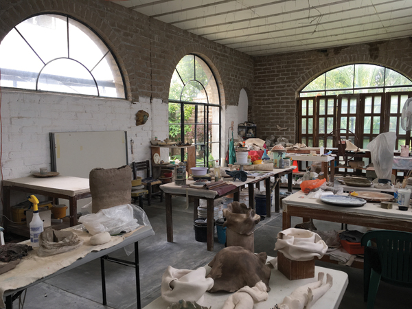 13 Private studio spaces at Estudio Paloma in San Miguel.