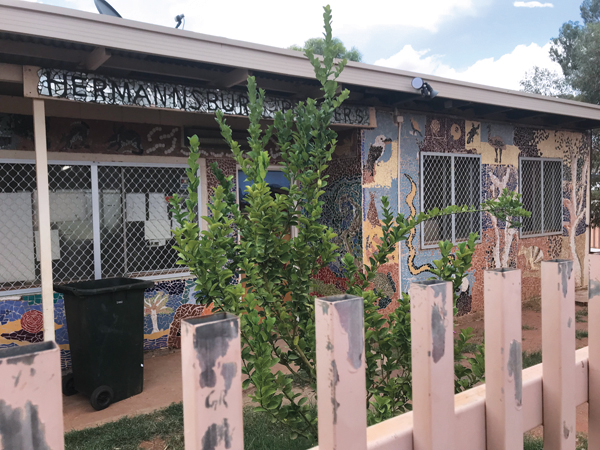 2 Outside view of Hermannsburgh Pottery.
