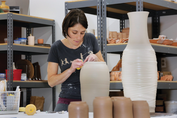 4 Tori Motyl from the Advanced Studies Program, 2016–2017. Photo: Tim Barnwell.