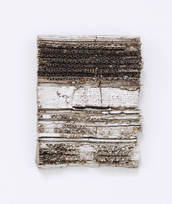 2 Vincent Burke’s Unit A, 6 in. (15 cm) in height, cone 6 slip-cast clay, underglaze, 2018.l