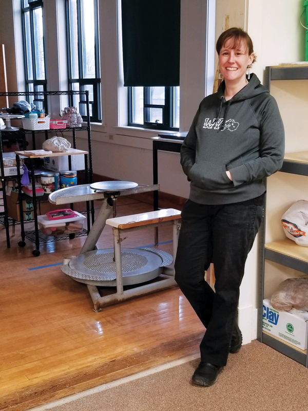 5 Dandee Pattee in her studio in Casper, Wyoming, 2016. 